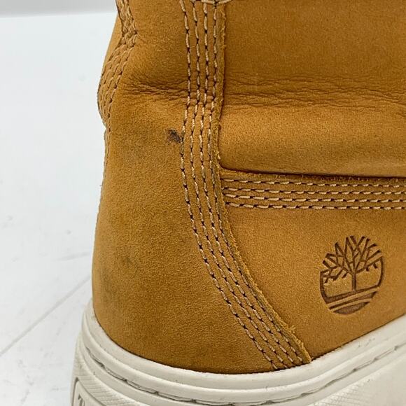 Timberland Women's Londyn Warm Lined Combat Boot Wheat Nubuck Us Size 7.5 - Picture 15 of 16